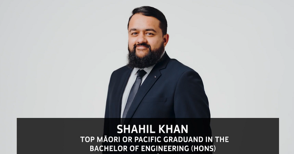 Top Maori or Pacific Graduand in the Bachelor of Engineering (Hons) - AUT Winner 2023