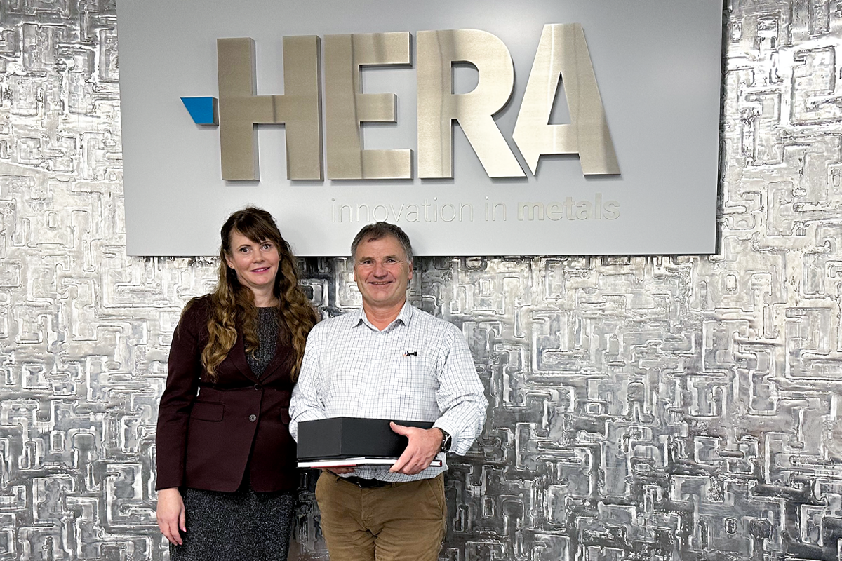 HERA CEO Dr Troy Coyle and exiting HERA Chair, Dave Anderson